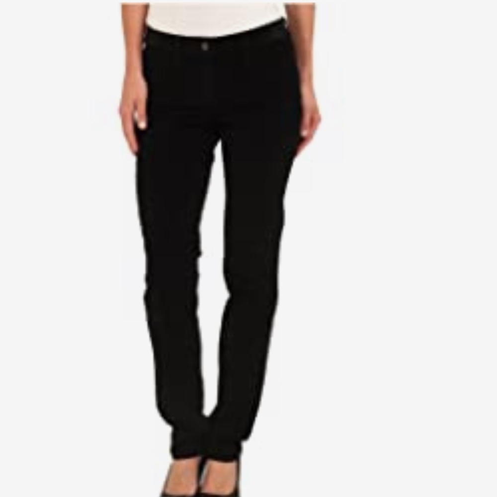 Corduroy boot cut black pants